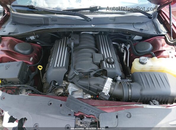 2C3CDXGJ7MH645436 2021 DODGE CHARGER Maroon Вид ззаду