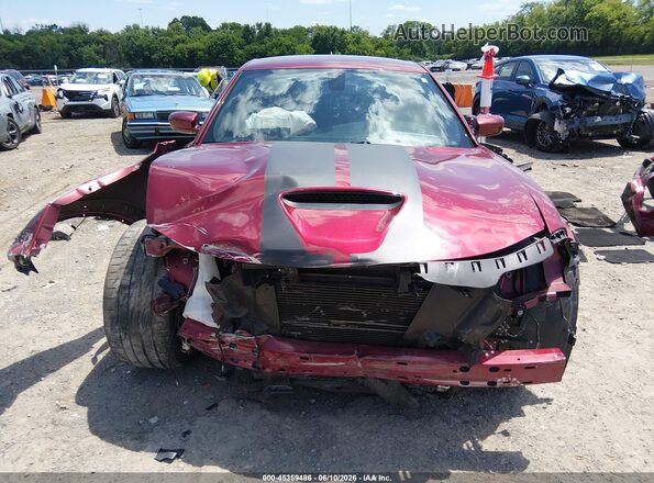 2C3CDXGJ7MH645436 2021 DODGE CHARGER Maroon Вид задньої частини салону