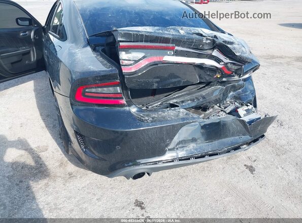 2C3CDXGJ7MH657957 2021 DODGE CHARGER Black Вид спереду