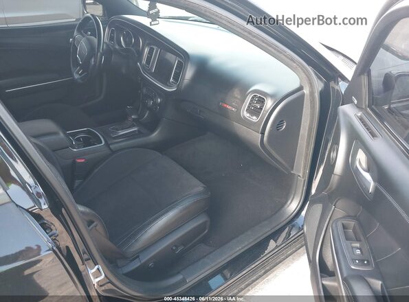 2C3CDXGJ7MH657957 2021 DODGE CHARGER Black Вид салону спереду