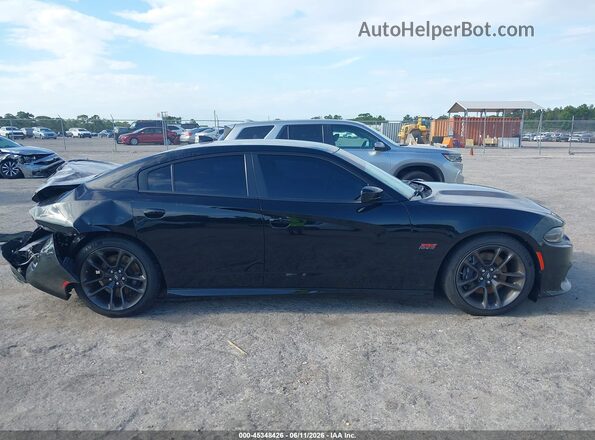 2C3CDXGJ7MH657957 2021 DODGE CHARGER Black Вид задньої частини салону