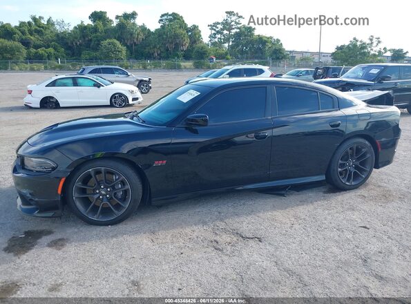 2C3CDXGJ7MH657957 2021 DODGE CHARGER Black Панорамний вид салону 360°
