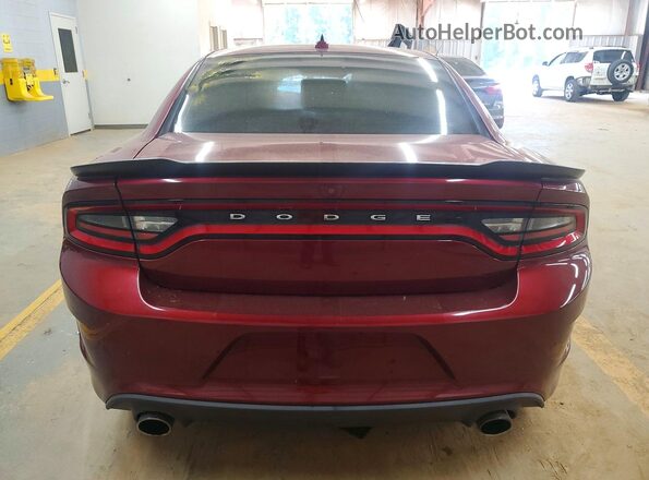 2C3CDXGJ8KH637553 2019 DODGE CHARGER Бордовый 
