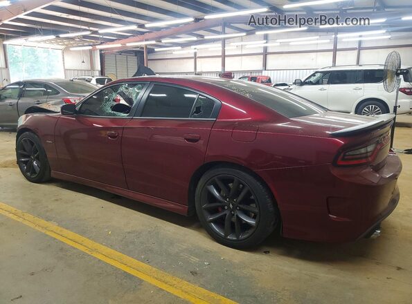 2C3CDXGJ8KH637553 2019 DODGE CHARGER Бордовый 