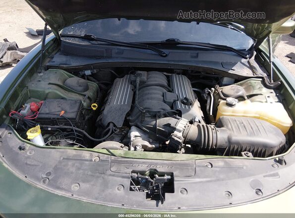 2C3CDXGJ8MH619279 2021 DODGE CHARGER Зеленый Вид сзади