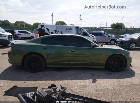 2C3CDXGJ8MH619279 2021 DODGE CHARGER Зеленый Панорамный вид салона 360°