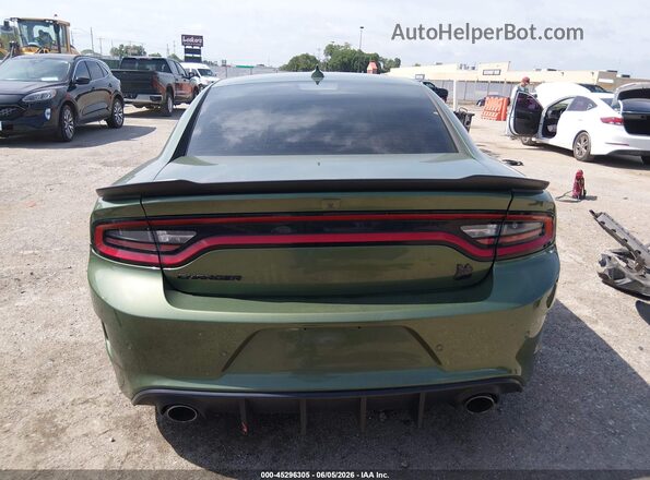 2C3CDXGJ8MH619279 2021 DODGE CHARGER Зеленый 