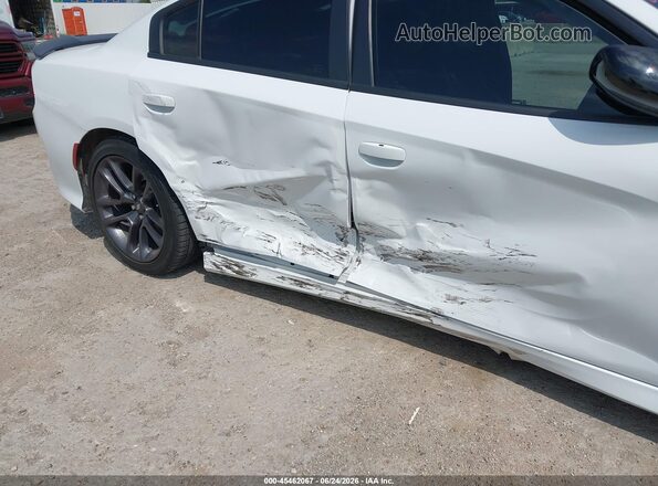 2C3CDXGJ8PH639469 2023 DODGE CHARGER White წინა ხედი
