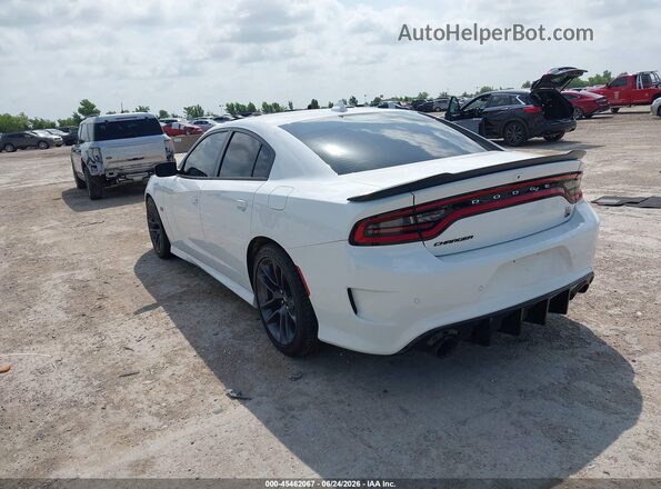 2C3CDXGJ8PH639469 2023 DODGE CHARGER White უკანა მარცხენა