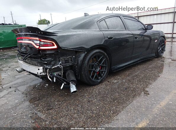 2C3CDXGJ9GH340380 2016 DODGE CHARGER Black Trasero derecho