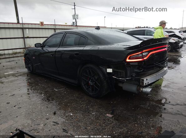 2C3CDXGJ9GH340380 2016 DODGE CHARGER Black Trasero izquierdo