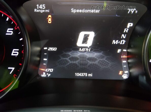 2C3CDXGJ9GH340380 2016 DODGE CHARGER Black 