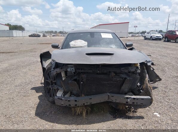 2C3CDXGJ9HH552617 2017 DODGE CHARGER Gray Вид щитка приладів