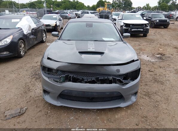 2C3CDXGJ9HH652510 2017 DODGE CHARGER Серый Вид щитка приборов