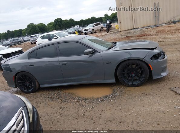 2C3CDXGJ9HH652510 2017 DODGE CHARGER Серый Вид задней части салона