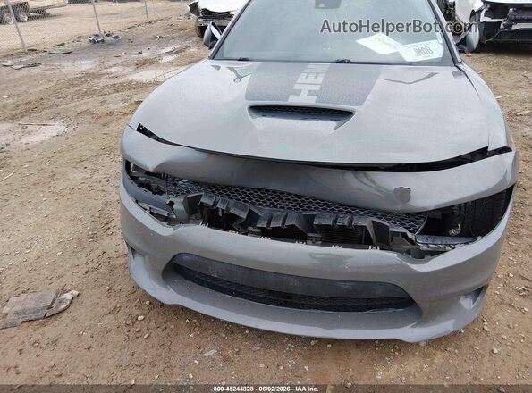 2C3CDXGJ9HH652510 2017 DODGE CHARGER Серый Вид спереди