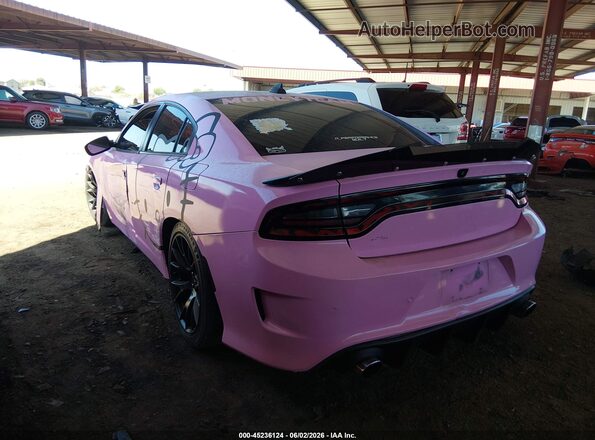 2C3CDXGJ9JH134807 2018 DODGE CHARGER Pink Задня ліва чверть