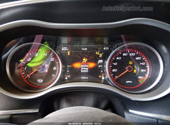 2C3CDXGJ9JH134807 2018 DODGE CHARGER Pink Вид задніх сидінь