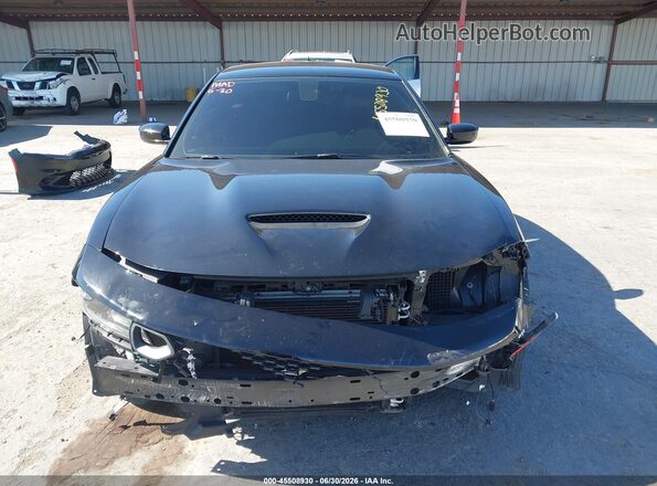 2C3CDXGJ9KH753893 2019 DODGE CHARGER Black უკანა სალონის ხედი