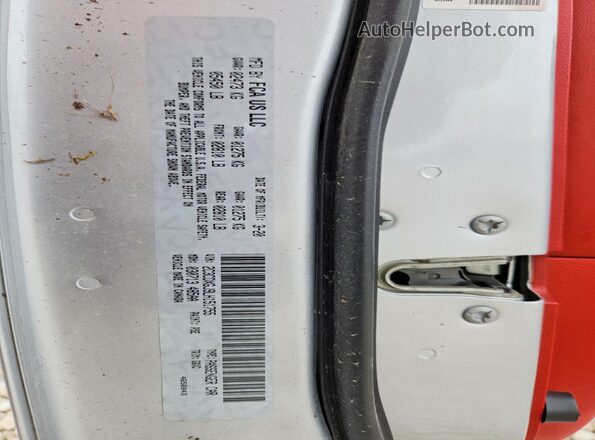 2C3CDXGJ9LH151755 2020 DODGE CHARGER Silver VIN կոդի պիտակի տեսք