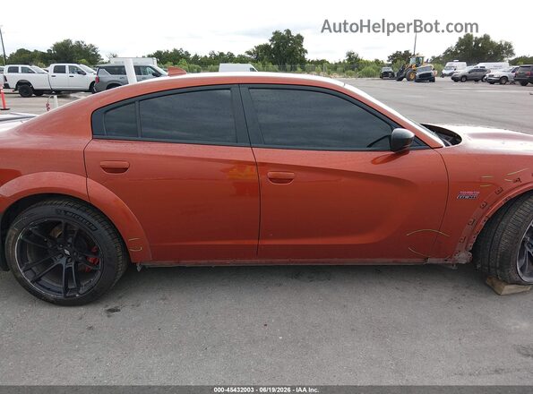 2C3CDXGJ9LH197506 2020 DODGE CHARGER Orange Սալոնի հետևի տեսք