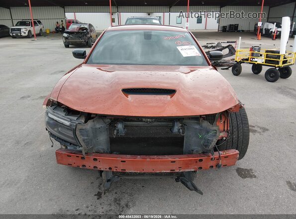 2C3CDXGJ9LH197506 2020 DODGE CHARGER Orange Սարքավորումների վահանակի տեսք