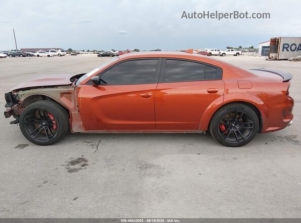 2C3CDXGJ9LH197506 2020 DODGE CHARGER Orange Սալոնի 360 աստիճան տեսք