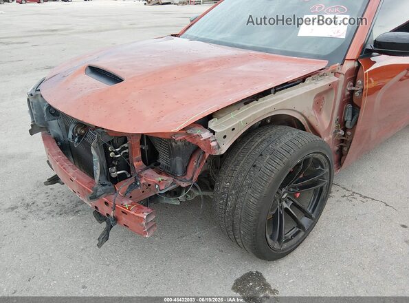 2C3CDXGJ9LH197506 2020 DODGE CHARGER Orange Դիմացի տեսք