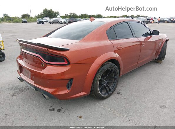 2C3CDXGJ9LH197506 2020 DODGE CHARGER Orange Հետևի աջ