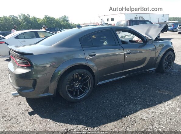 2C3CDXGJ9MH580394 2021 DODGE CHARGER Gray უკანა მარჯვენა