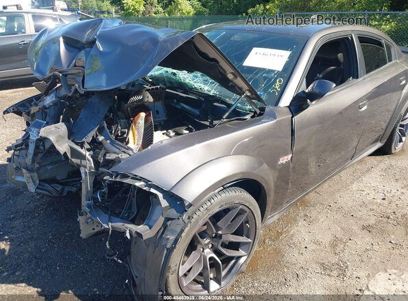 2C3CDXGJ9MH580394 2021 DODGE CHARGER Gray წინა ხედი