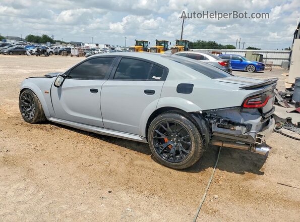 2C3CDXGJ9NH155162 2022 DODGE CHARGER Gray უკანა მარცხენა