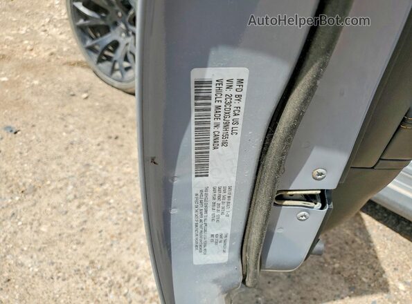 2C3CDXGJ9NH155162 2022 DODGE CHARGER Gray ძრავის განყოფილების ხედი