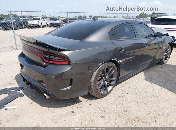2C3CDXGJ9PH642798 2023 DODGE CHARGER Gray Trasero derecho