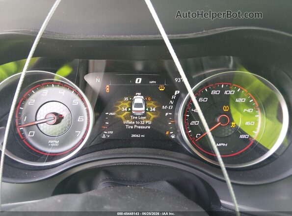 2C3CDXGJ9PH642798 2023 DODGE CHARGER Gray Vista de los asientos traseros