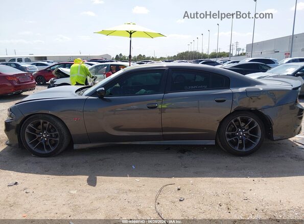 2C3CDXGJ9PH642798 2023 DODGE CHARGER Gray Vista interior de 360 grados