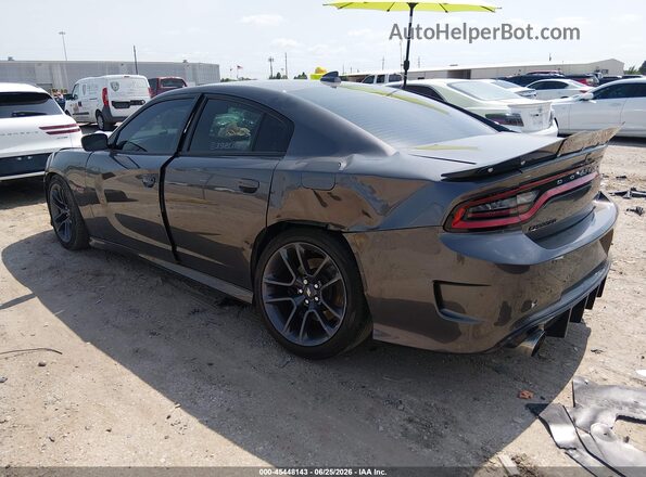 2C3CDXGJ9PH642798 2023 DODGE CHARGER Gray Trasero izquierdo
