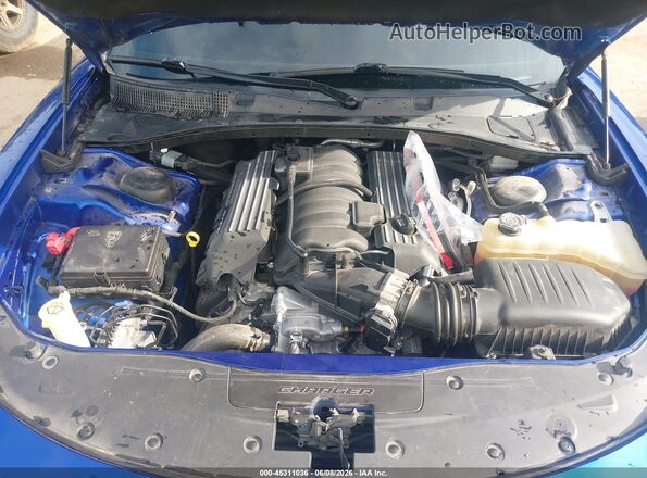 2C3CDXGJXMH531611 2021 DODGE CHARGER Blue Vista trasera