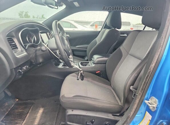 2C3CDXHG0GH166735 2016 DODGE CHARGER Blue 