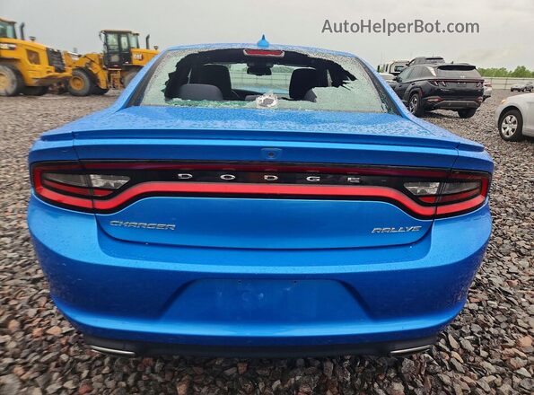2C3CDXHG0GH166735 2016 DODGE CHARGER Blue 