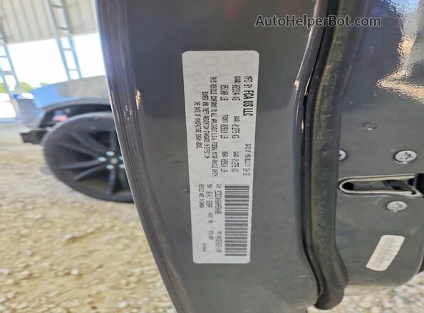 2C3CDXHG0HH504085 2017 DODGE CHARGER Gray VIN კოდის სტიკერის ხედი