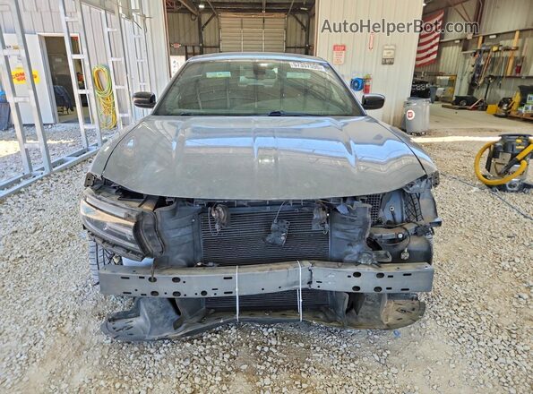 2C3CDXHG0HH504085 2017 DODGE CHARGER Gray წინა ხედი