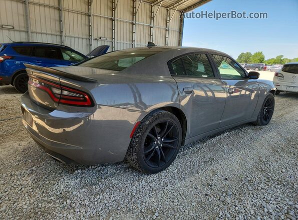 2C3CDXHG0HH504085 2017 DODGE CHARGER Gray უკანა მარჯვენა