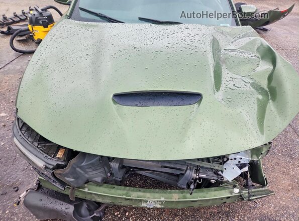 2C3CDXHG0LH176692 2020 DODGE CHARGER Green უკანა სალონის ხედი