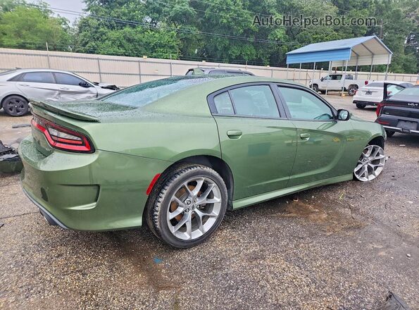 2C3CDXHG0LH176692 2020 DODGE CHARGER Green უკანა მარჯვენა