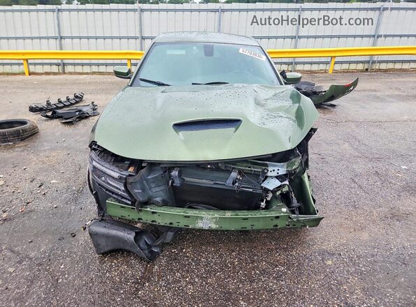 2C3CDXHG0LH176692 2020 DODGE CHARGER Green წინა ხედი