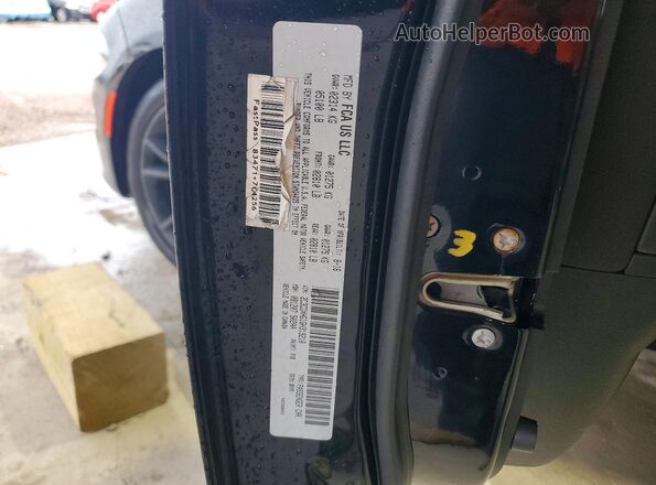 2C3CDXHG1GH319218 2016 DODGE CHARGER Black Вид підкапотного простору
