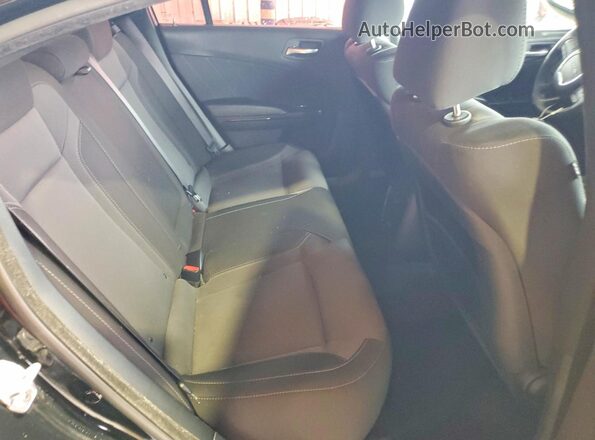 2C3CDXHG1GH319218 2016 DODGE CHARGER Black Вид задніх сидінь