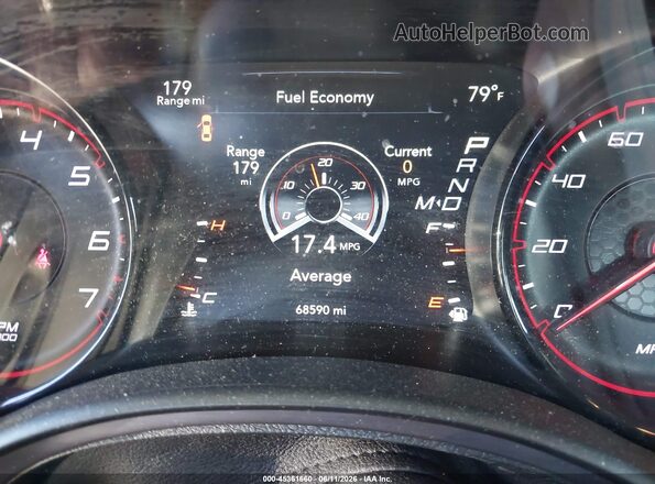 2C3CDXHG1HH585257 2017 DODGE CHARGER Gray 