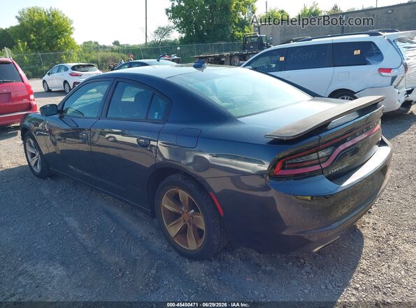 2C3CDXHG1JH128616 2018 DODGE CHARGER Dark Blue Задняя левая четверть